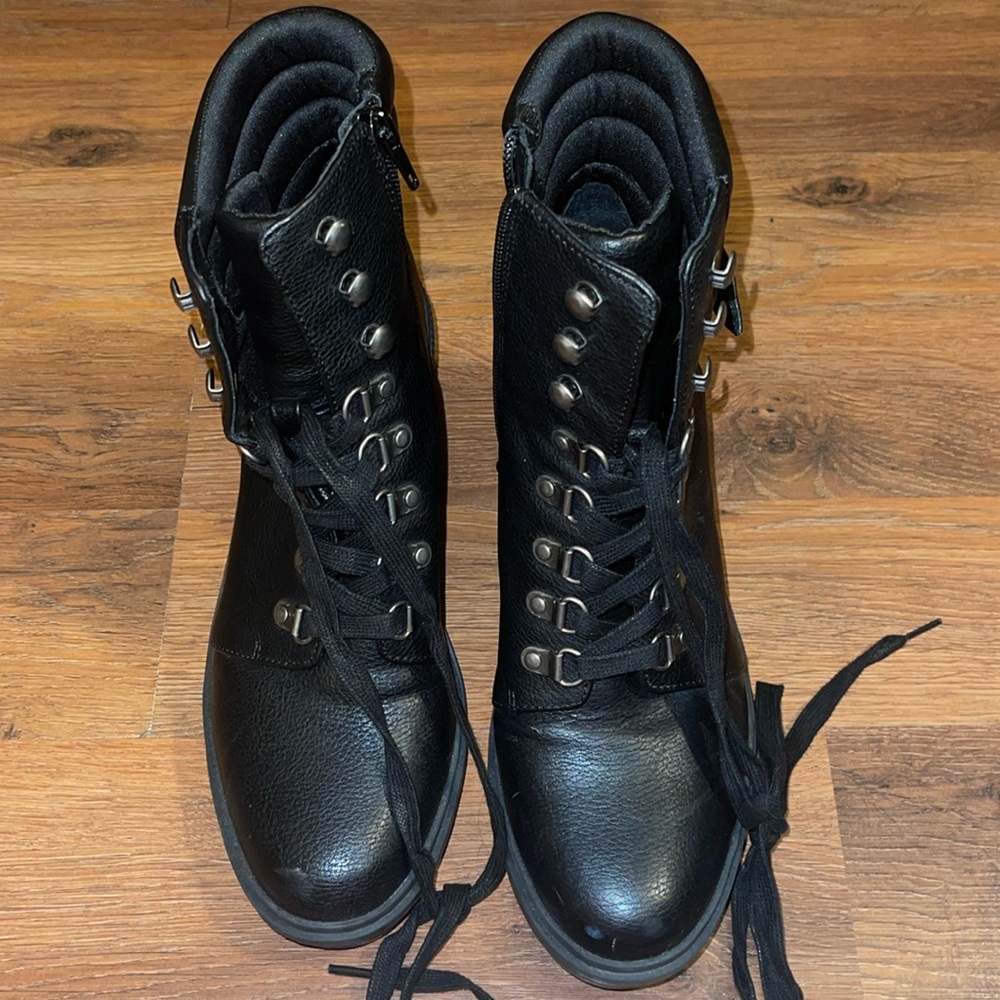 Black Combat Boots